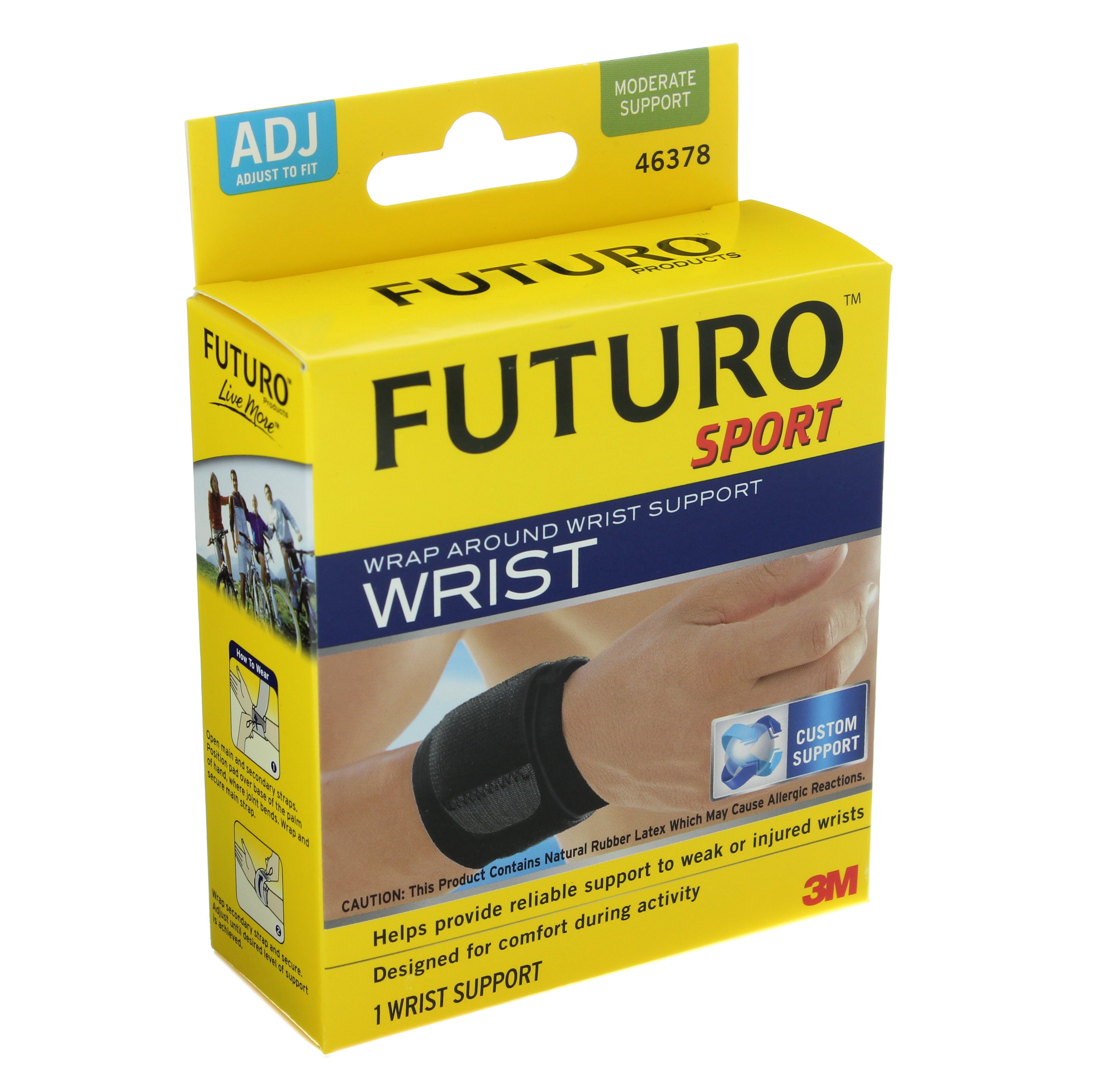 Futuro Sport Wrist Ajust to Fit Shop Sleeves & braces at HEB