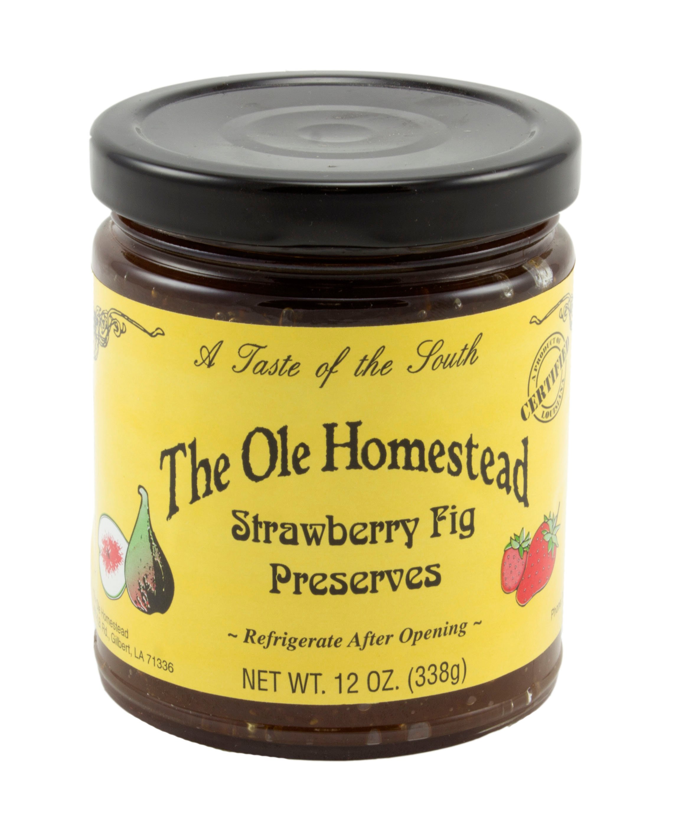 The Ole Homestead Strawberry Fig Preserves Shop Jelly & Jam at HEB
