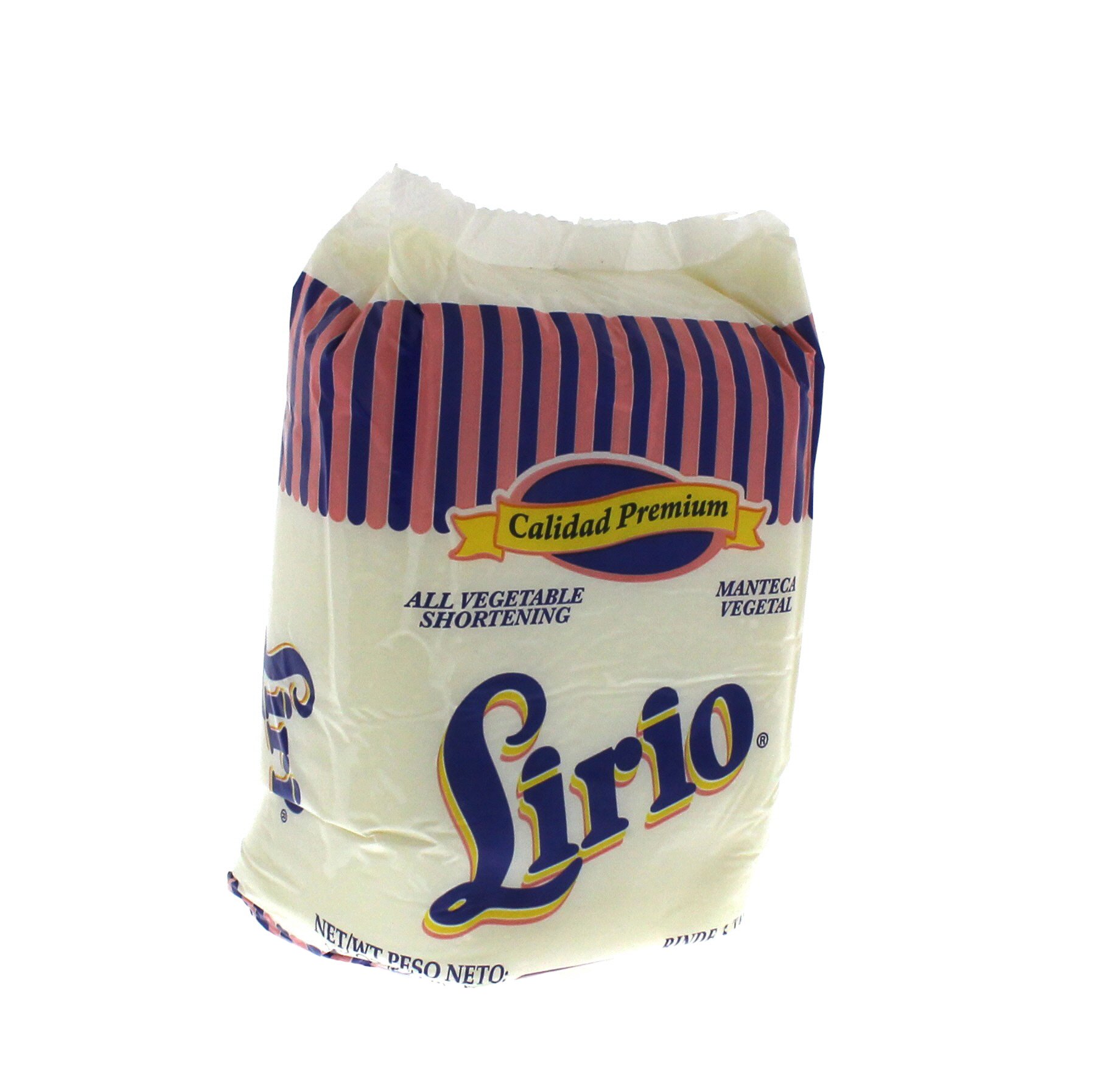 Calidad Premium Lirio All Vegetable Shortening Manteca Vegetal Shop