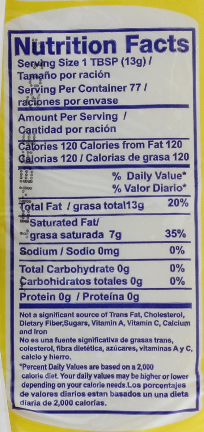 Calidad Premium Lirio All Vegetable Shortening Manteca Vegetal; image 2 of 2