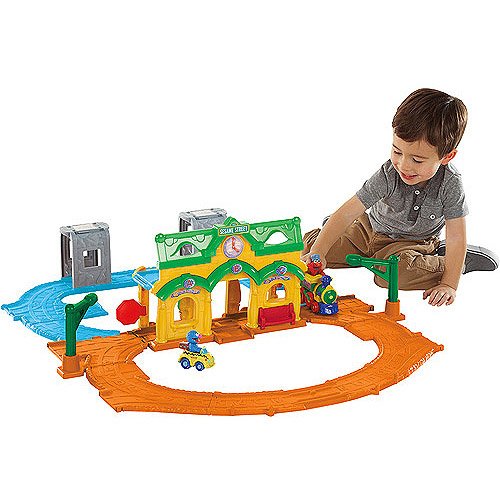 Sesame street sale train set