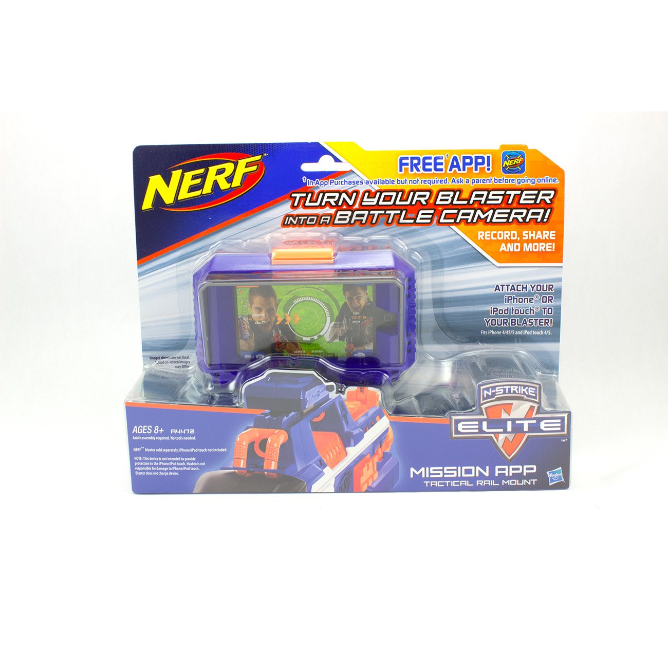 Nerf NStrike Tactical Rail Mount Accessory iPhone 