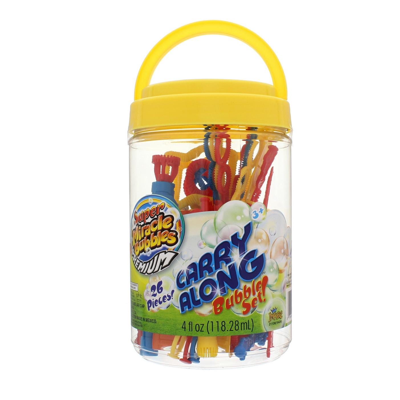 Imperial Toy Super Miracle Bubbles Carry Along Bubble Set, Colors May Vary; image 2 of 3