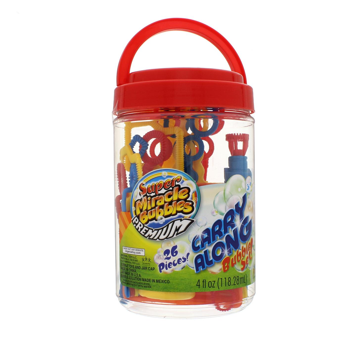 Imperial Toy Super Miracle Bubbles Carry Along Bubble Set, Colors May Vary; image 3 of 3