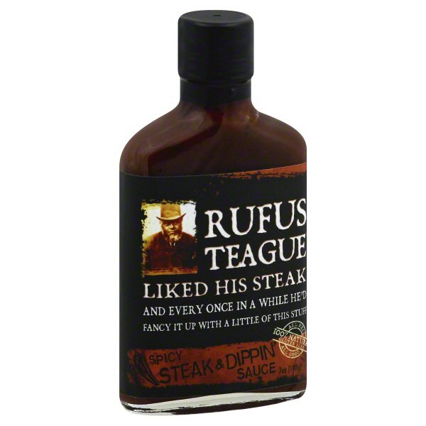 Rufus Teague Steak Dippin' Spicy BBQ Sauce Shop Barbecue Sauces at HEB
