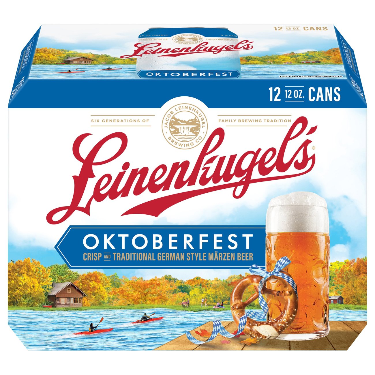 Leinenkugel's Oktoberfest Seasonal Beer 12 pk Cans Shop Beer at HEB