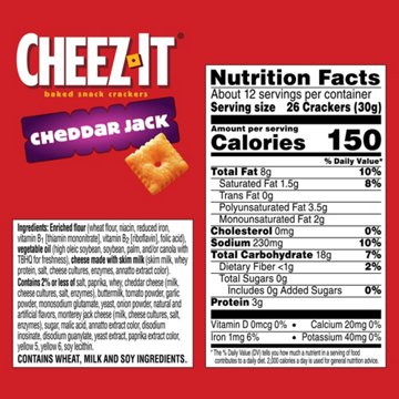 Cheez-It Cheddar Jack Cheese Crackers