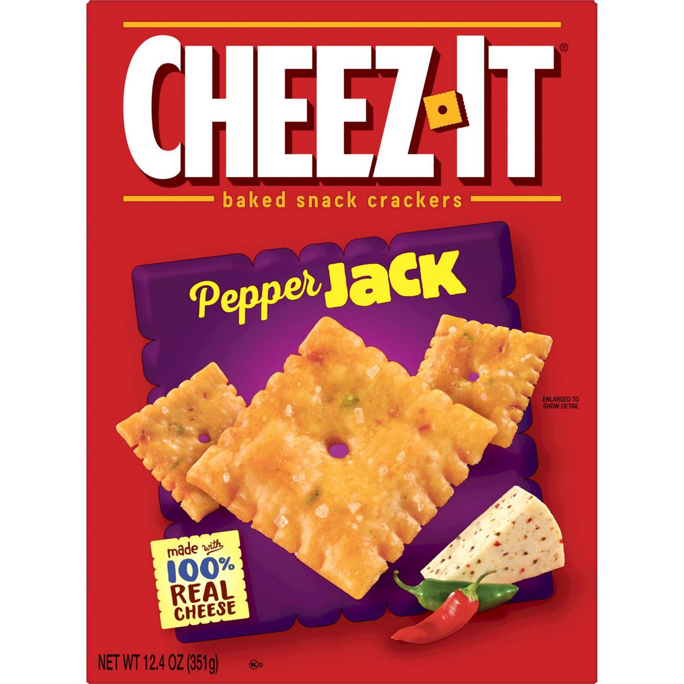 Cheez-It Pepper Jack Cheese Crackers; image 1 of 5