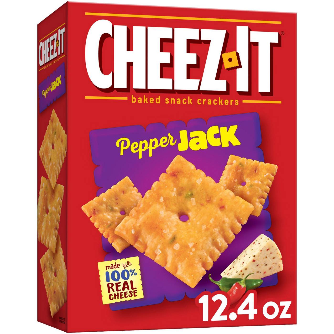 Cheez-It Pepper Jack Cheese Crackers; image 2 of 5