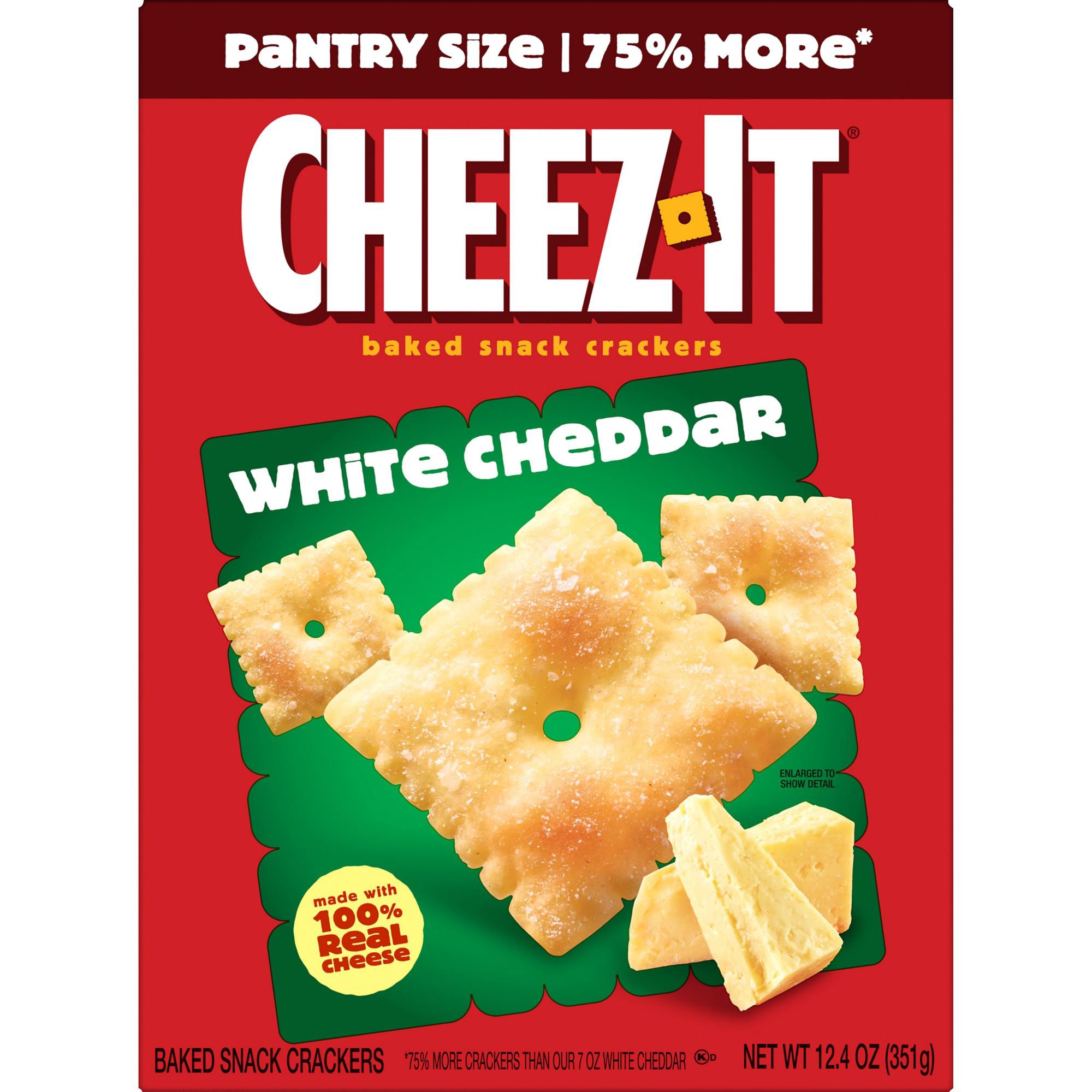 CheezIt White Cheddar Cheese Crackers Shop Crackers & breadsticks at