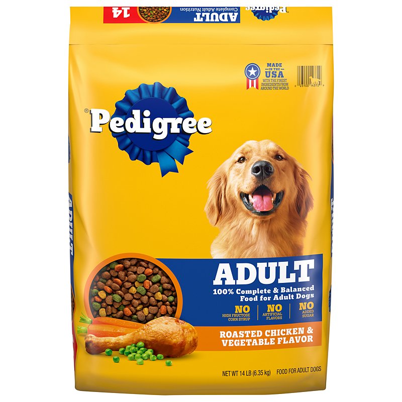 Pedigree Adult Complete Nutrition Roasted Chicken Rice And Vegetable Dry