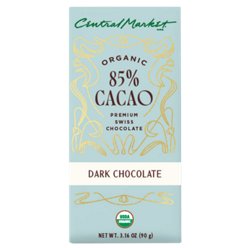 Central Market Organic 71% Cacao Dark Chocolate Bar, 3.16 oz