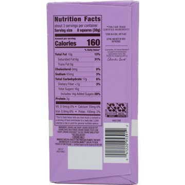 Central Market Organic 36% Cacao Milk Chocolate Bar - Toffee & Sea Salt