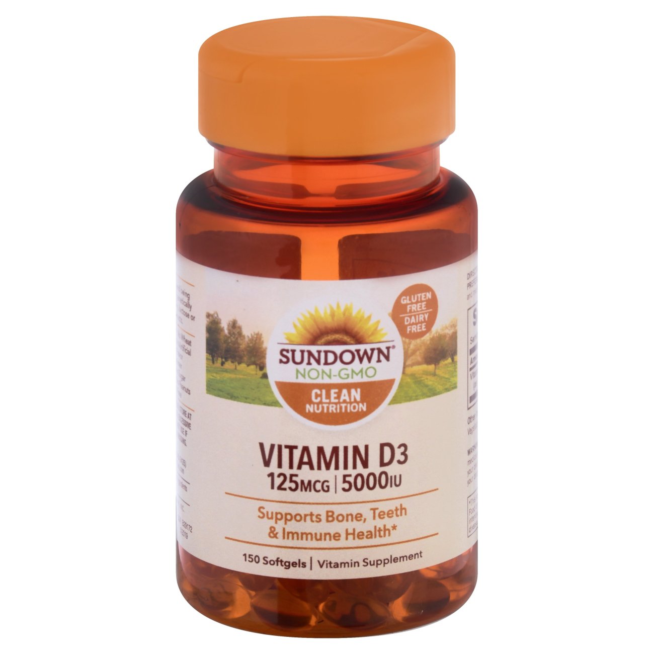 Sundown Naturals Vitamin D3 5000 IU Softgels Shop Vitamins AZ at HEB