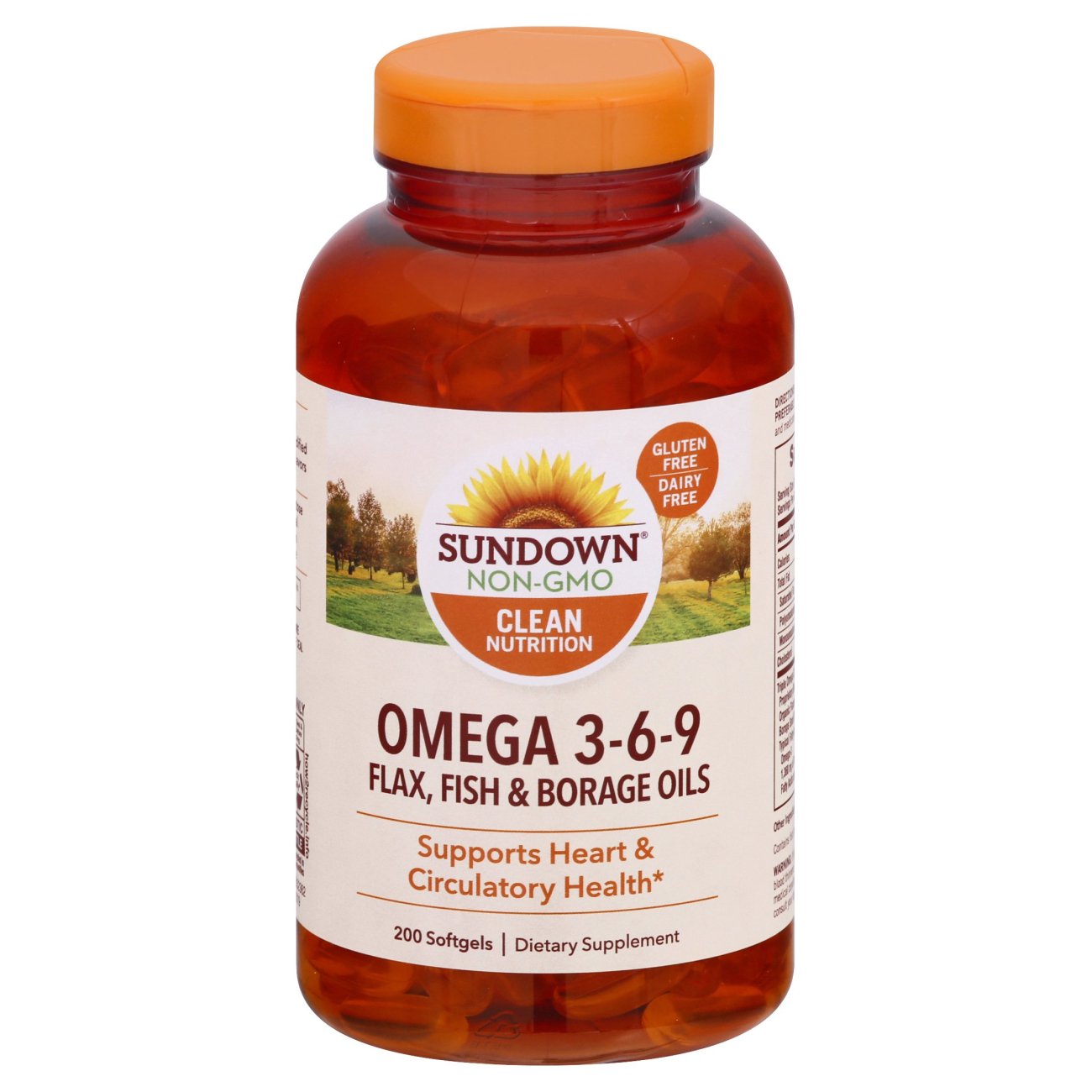 Sundown Naturals Omega 3-6-9 Softgels - Shop Diet & Fitness at H-E-B