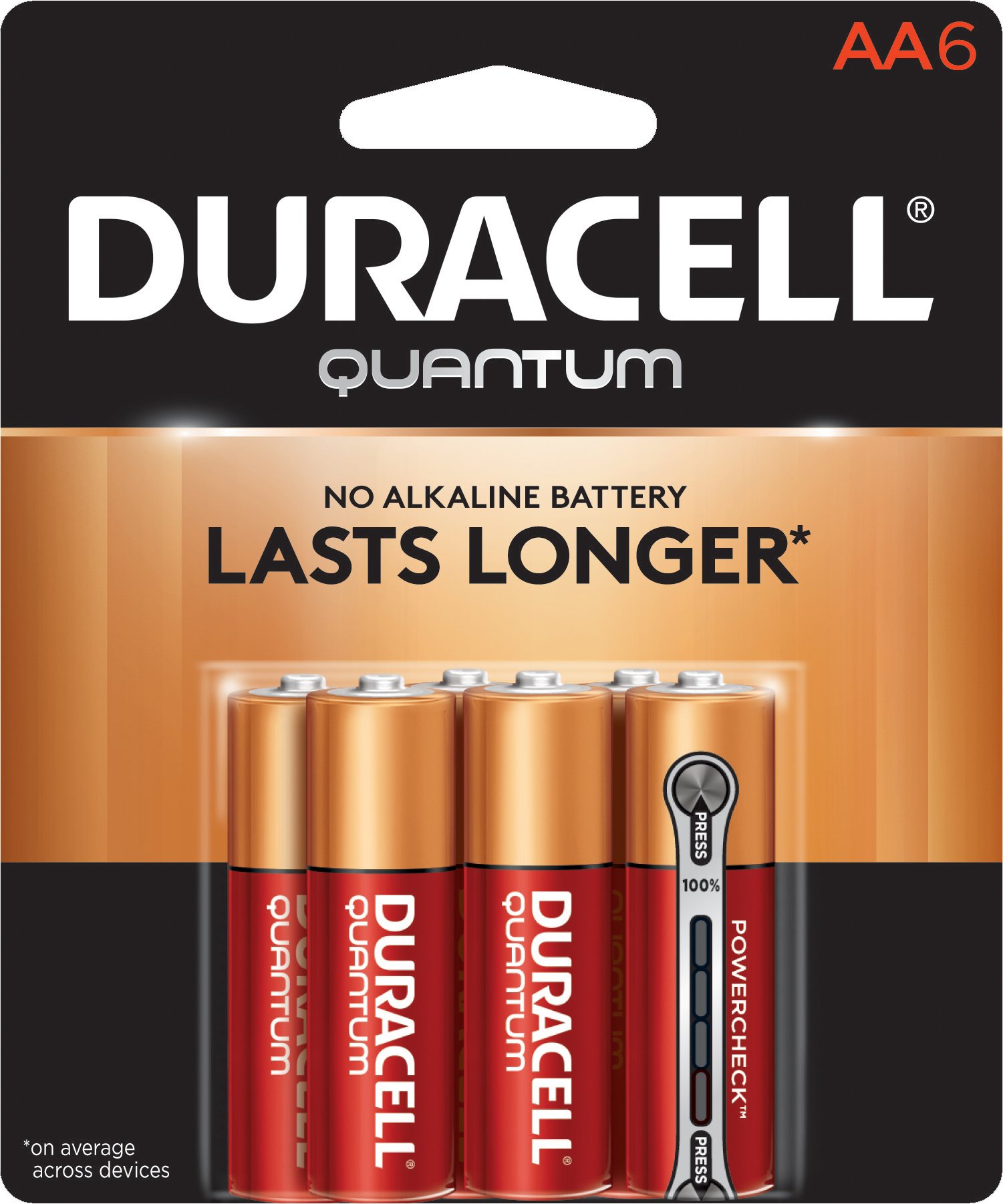Duracell Quantum Alkaline HiDensity Core AA Batteries Shop Batteries at HEB