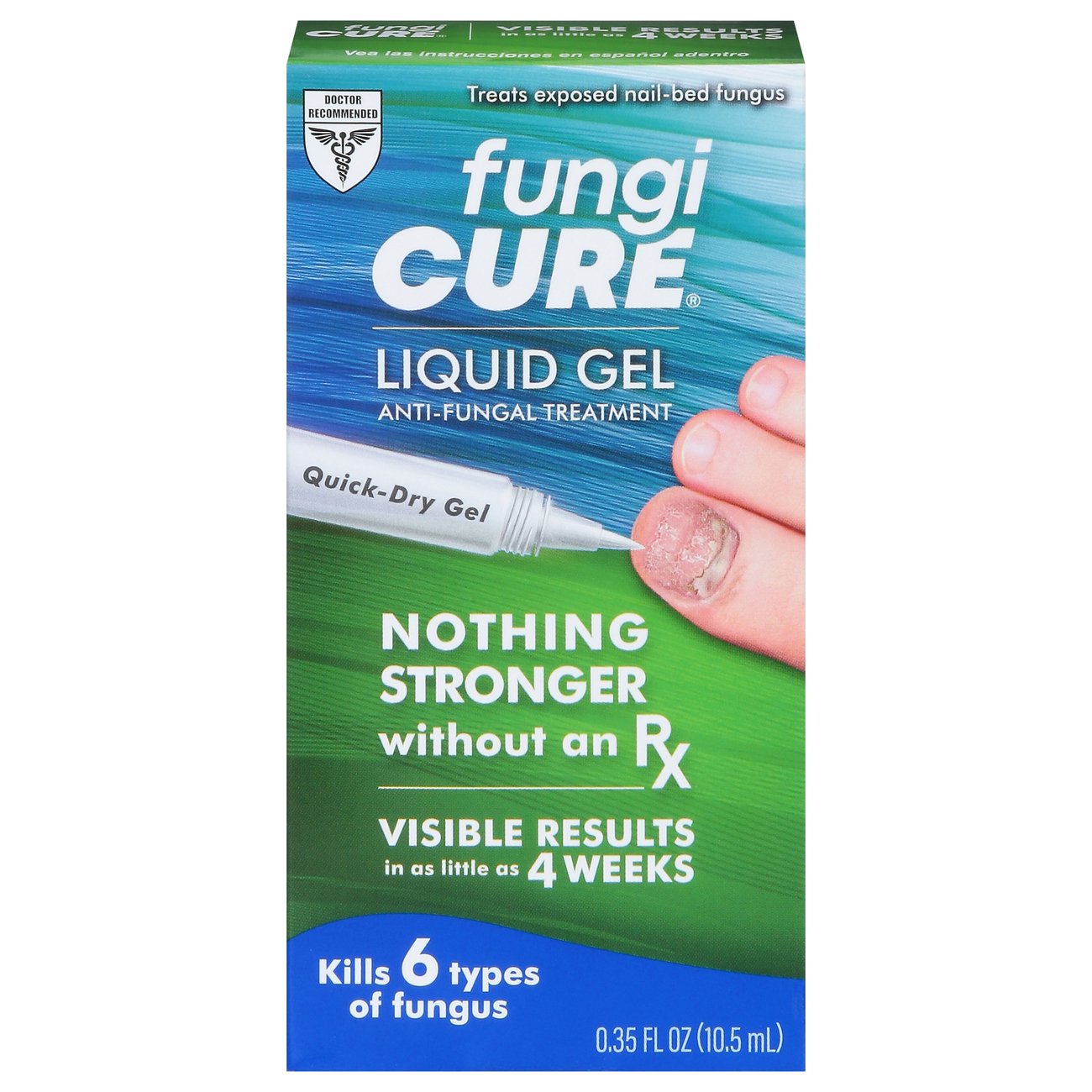 FungiCure Maximum Strength AntiFungal Liquid Gel Shop Skin & scalp treatments at HEB
