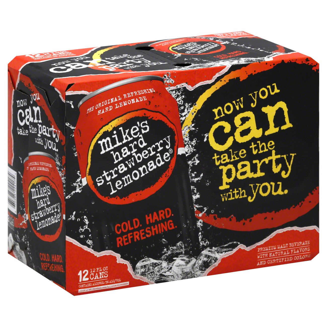 Mike's Hard Strawberry Lemonade 12 PK Cans - Shop Mike's Hard