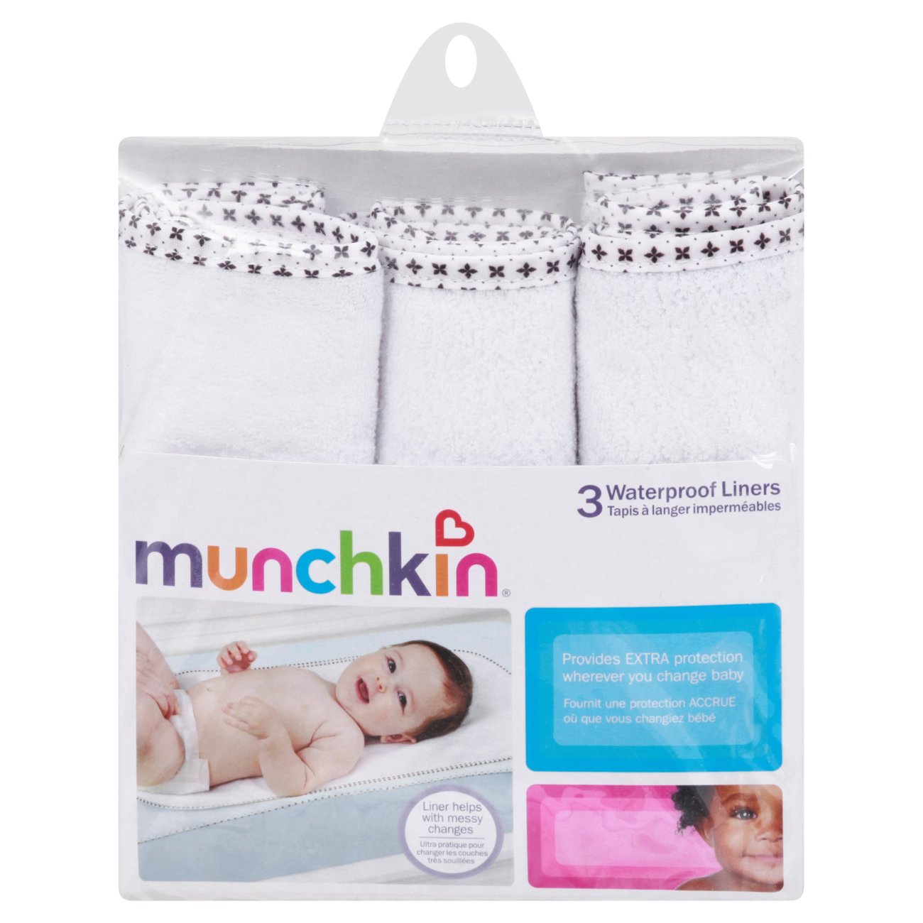 Munchkin Changing Pad Waterproof Liners Shop Diapers Potty At H E B