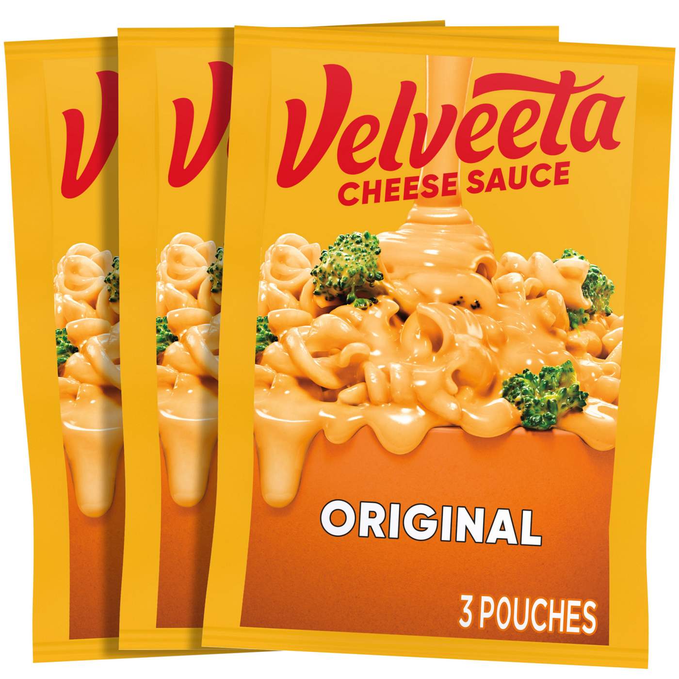 Velveeta Original Cheese Sauce Pouches; image 1 of 9
