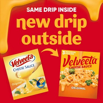 Velveeta Original Cheese Sauce, 3 ct