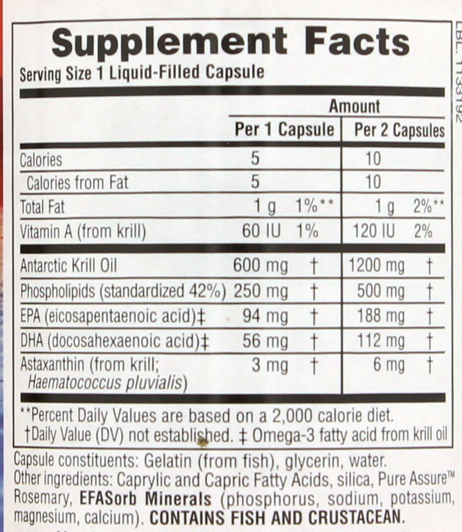 NaturesPlus Omega Krill Oil 600 mg Liquid Capsules - Shop Diet & fitness at  H-E-B