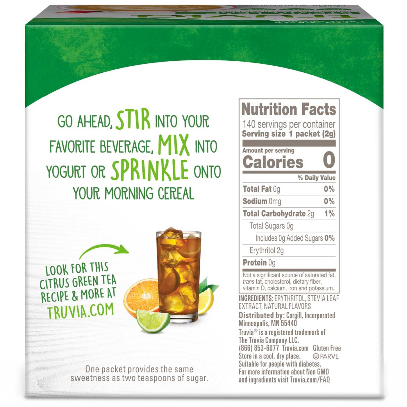 Truvia Calorie-Free Stevia Leaf Sweetener Packets; image 3 of 6