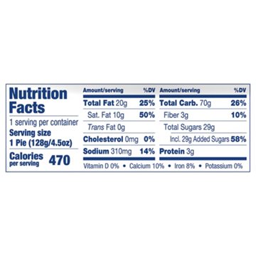 Tastykake Glazed Lemon Flavored Pie, 4.5 oz