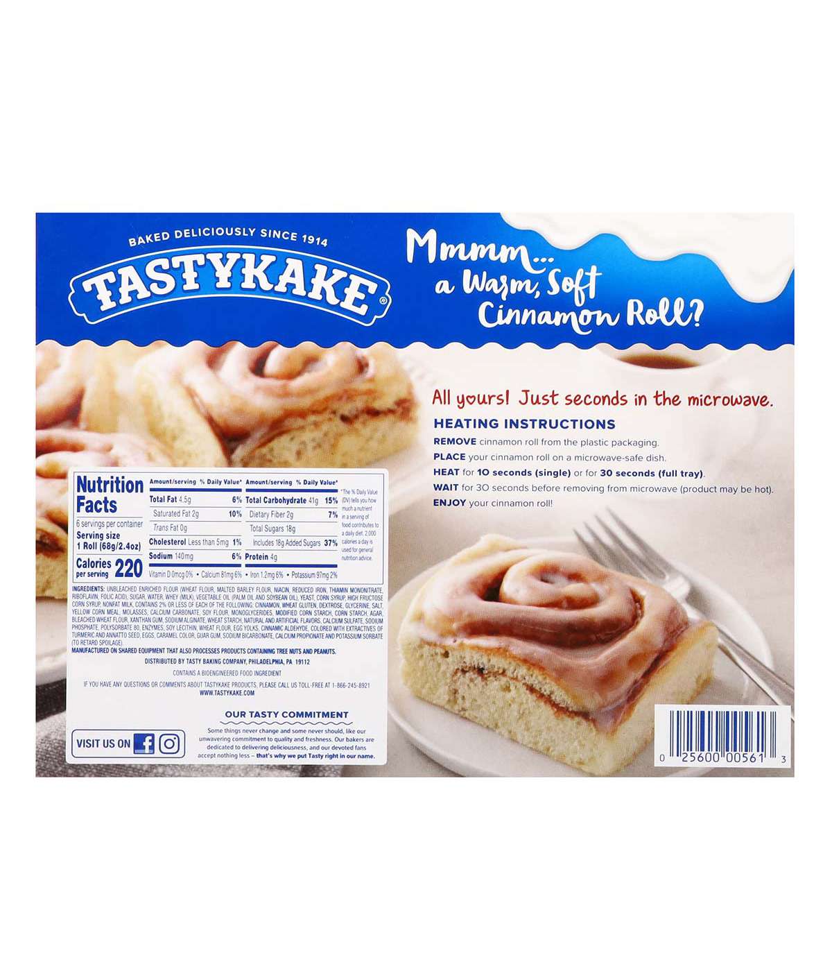 Tastykake Cinnamon Rolls Family Pack; image 2 of 2