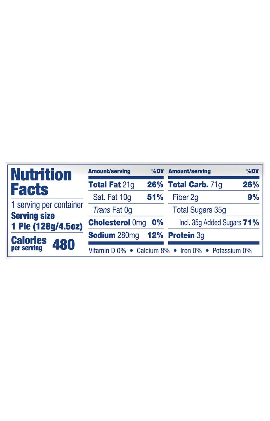 Tastykake Glazed Apple Pie; image 2 of 3