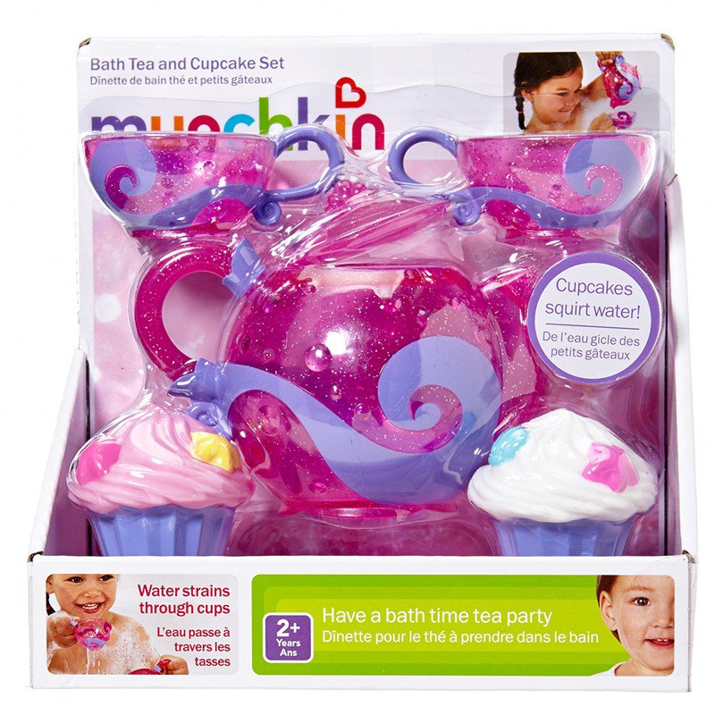 Munchkin Bath Tea and Cupcake Set Shop Bath Accessories at HEB