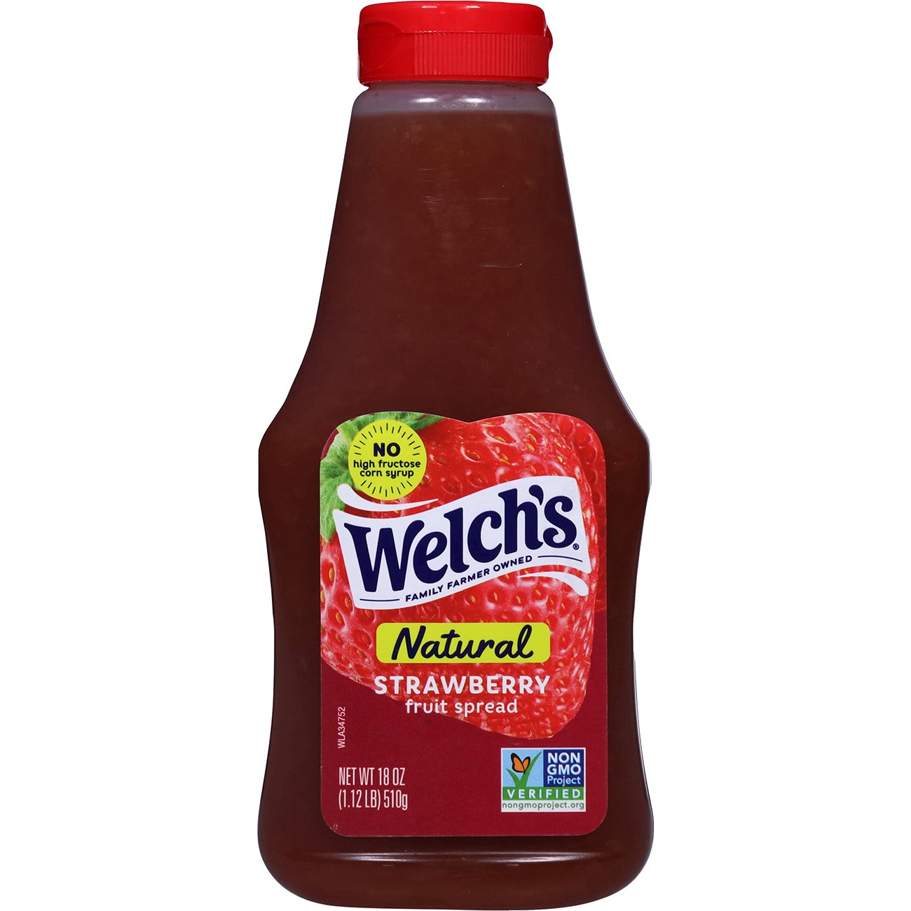 Welch's Natural Strawberry Spread Shop Jelly & Jam at HEB