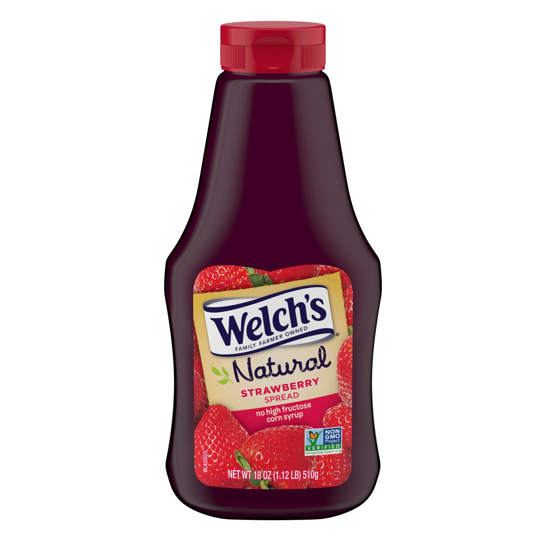 Welch's Natural Strawberry Spread Shop Jelly & Jam at HEB