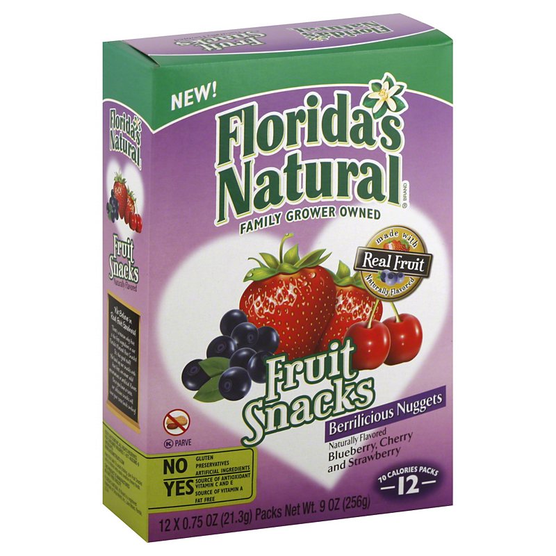 Natural Fruit Juice Fruit Snacks - Kirbie's Cravings