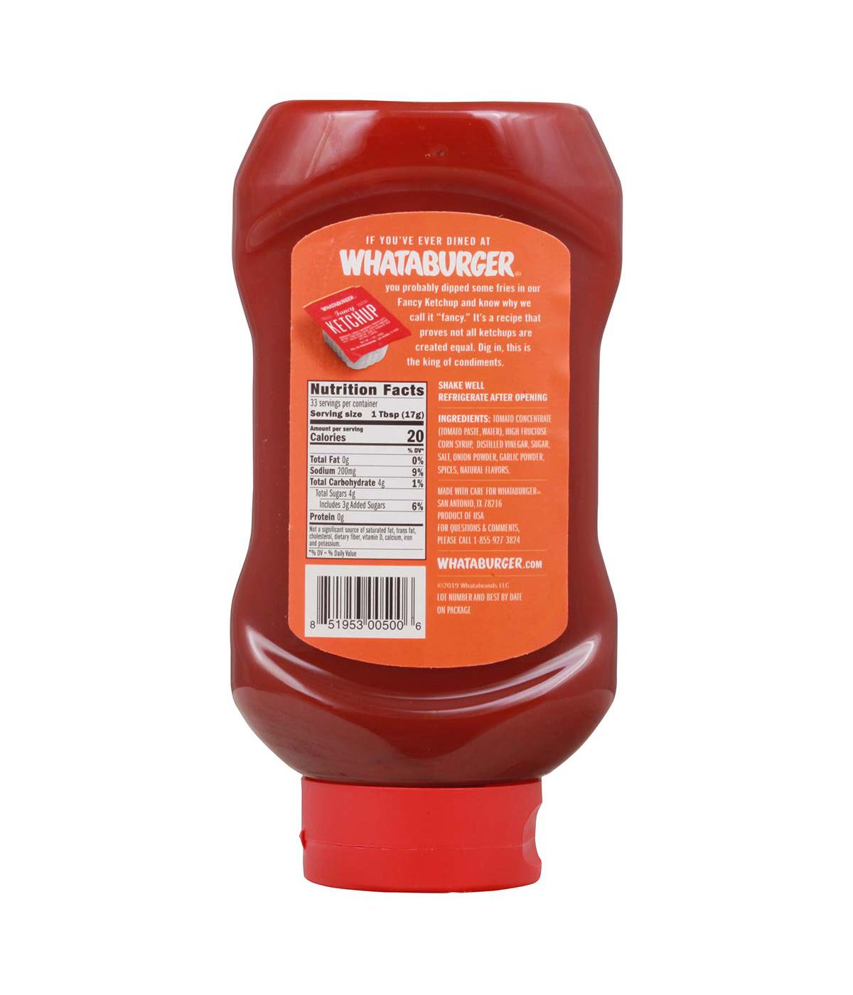 Whataburger Fancy Ketchup; image 3 of 3