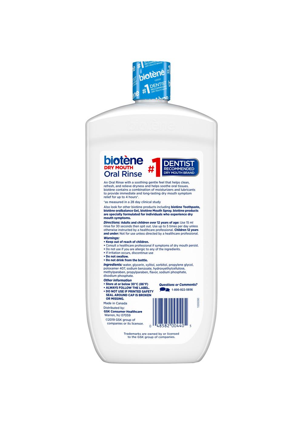 Biotene Dry Mouth Oral Rinse - Fresh Mint; image 8 of 10