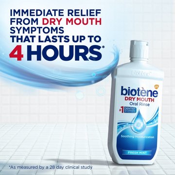 Biotene Dry Mouth Oral Rinse Mouthwash - Fresh Mint
