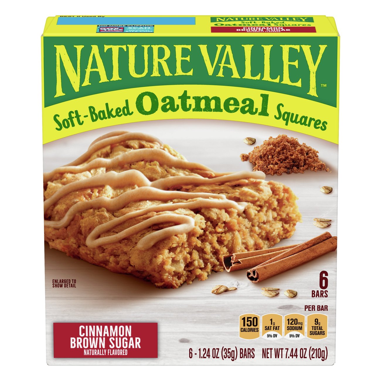Nature Valley Soft-Baked Cinnamon Brown Sugar Oatmeal Squares