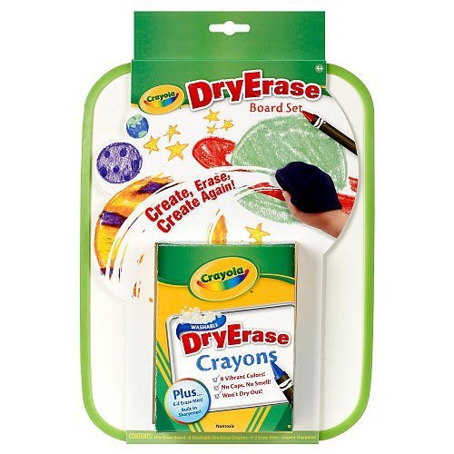 get crayon off dry erase board