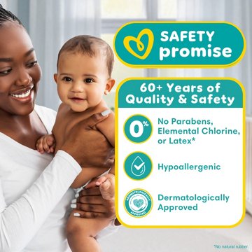 Pampers Baby Dry Ultra Cushiony Diapers - Size 1 (8-14 lbs)