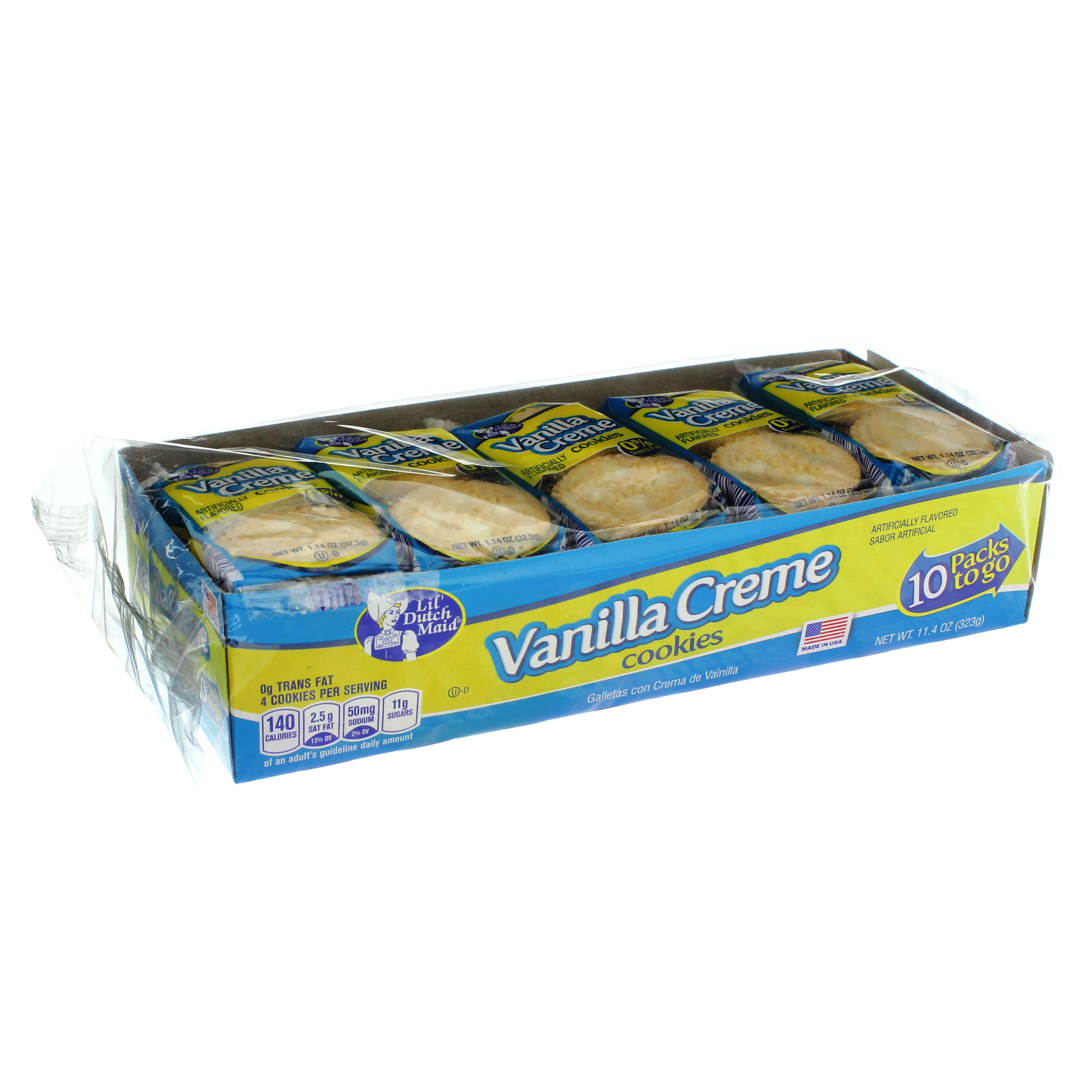 Lil' Dutch Maid Vanilla Creme Filled Cookies - Shop Cookies at H-E-B