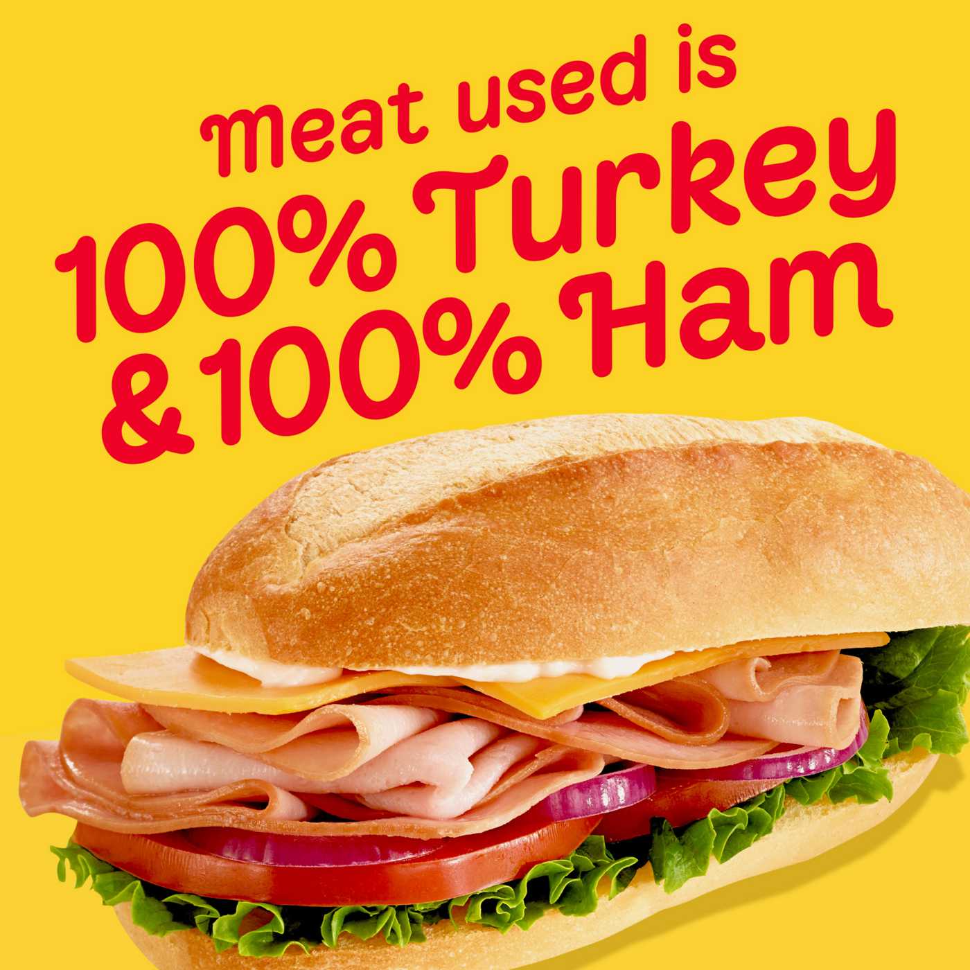 Oscar Mayer Sub Kit - Smoked Ham & Smoked Turkey Breast Sliced Lunch Meat; image 6 of 6