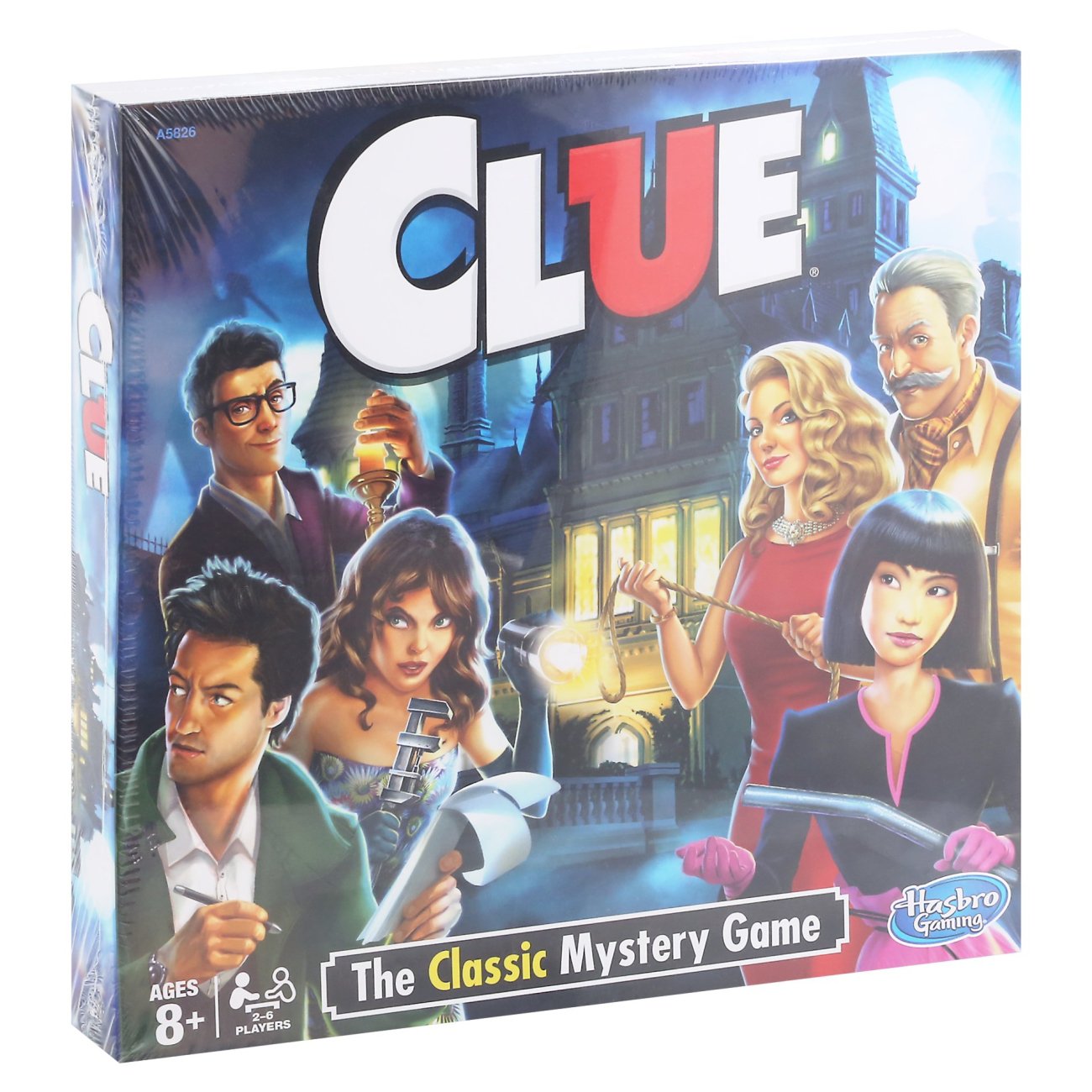 hasbro clue retro board game