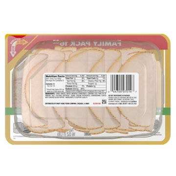 Oscar Mayer Deli Fresh Cracked Black Pepper Turkey Breast, 16 oz