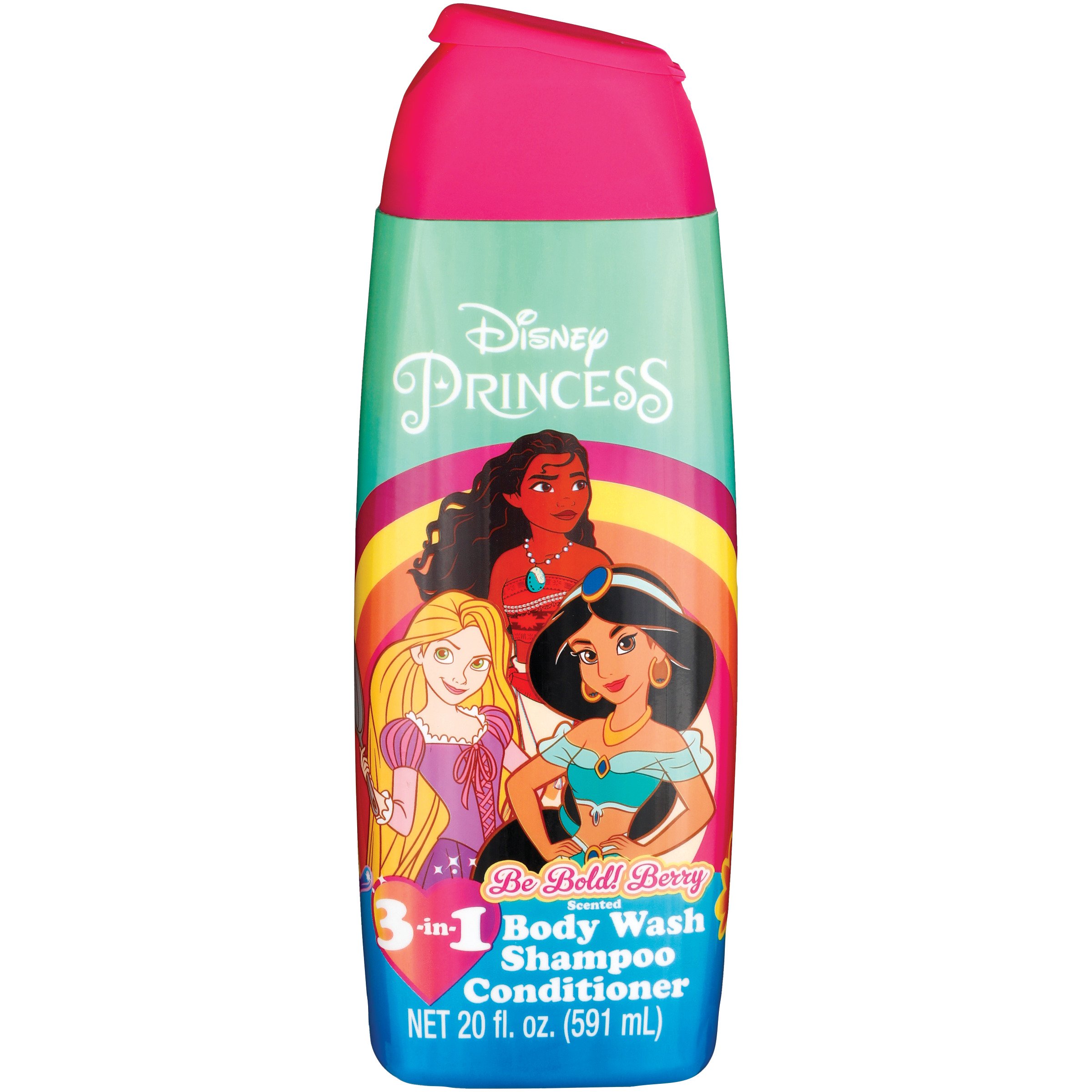 Disney Princess Berry Bouquet 3-in-1 Body Wash, Shampoo and Conditioner ...