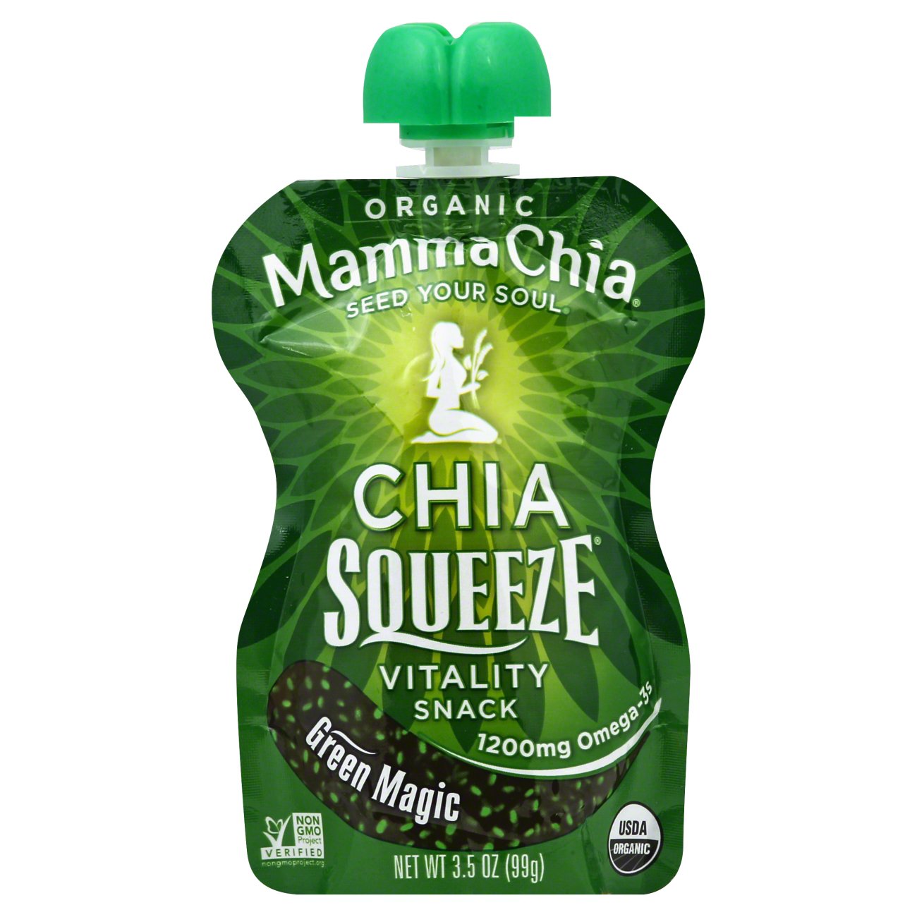 Mamma Chia Squeeze Organic Green