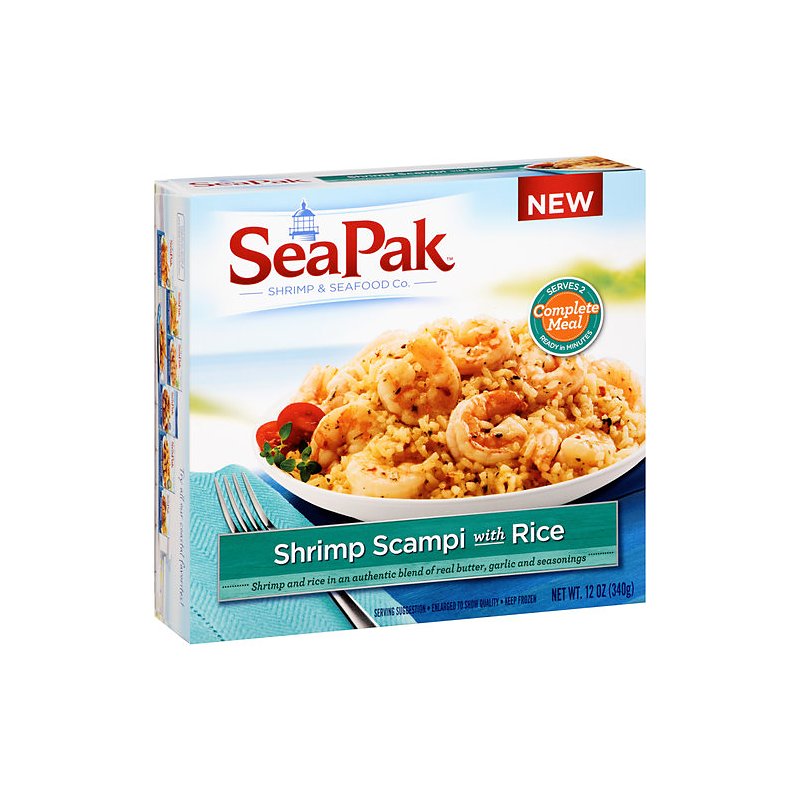 SeaPak Shrimp Scampi with Rice - Shop Seafood at H-E-B