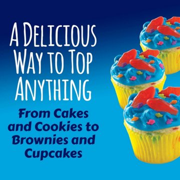Pillsbury Funfetti Aqua Blue Vanilla Frosting, 15.6 oz