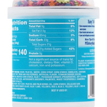 Pillsbury Funfetti Aqua Blue Vanilla Frosting, 15.6 oz