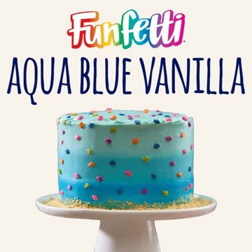 Pillsbury Funfetti Aqua Blue Vanilla Frosting, 15.6 oz